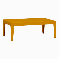Table basse rectangulaire safran Zef - Matière Grise