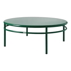 Table basse ronde en acier vert mousse 120cm T37 - Tolix