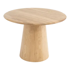 Table basse ronde en chêne massif 55x40cm Mushroom - Gazzda