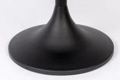 Table basse ronde en chêne noir 69x42cm Jason - Zuiver