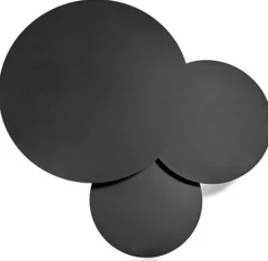 Table basse ronde en métal noir 78 x 25 cm 02 - Serax