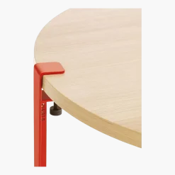 Table basse Surf pieds rouge tomette 43 cm - TIPTOE