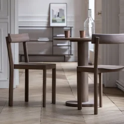 Table bistrot ronde avec pied central rond Galta - Kann Design