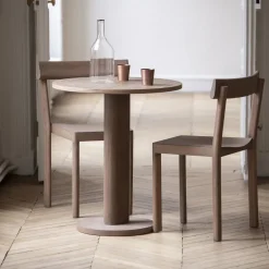 Table bistrot ronde avec pied central rond Galta - Kann Design