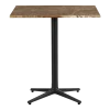 Table carrée 70 cm 4 pieds en marbre sand Allez Marble - Normann Copenhagen