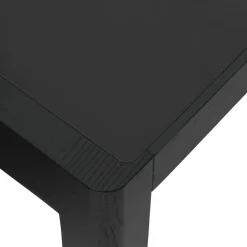Table chêne laqué et noire 200 x 92 cm Workshop - Muuto