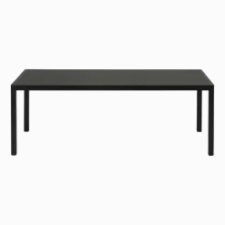 Table chêne laqué et noire 200 x 92 cm Workshop - Muuto