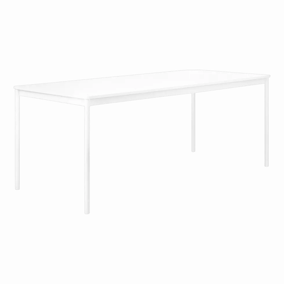 Table 250 cm blanche Base - Muuto