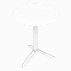 Table 60cm blanche Huggy Bistro - Maiori