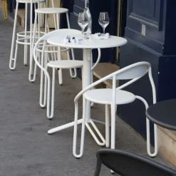 Table 60cm blanche Huggy Bistro - Maiori