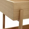 Table console en bois de chêne Stack - Hübsch