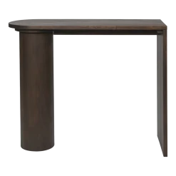 Table console en chêne marron foncé Pylo - Ferm Living