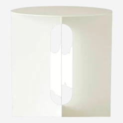 Table d'appoint blanche Androgyne - Audo