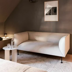 Table d'appoint blanche Androgyne - Audo