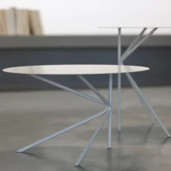Table d'appoint blanche Twin Alto - Meme Design
