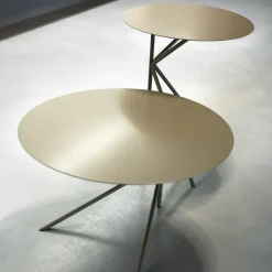 Table d'appoint blanche Twin Alto - Meme Design