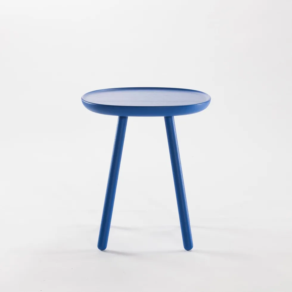 Table d'appoint bleue 45 cm Naïve - Emko