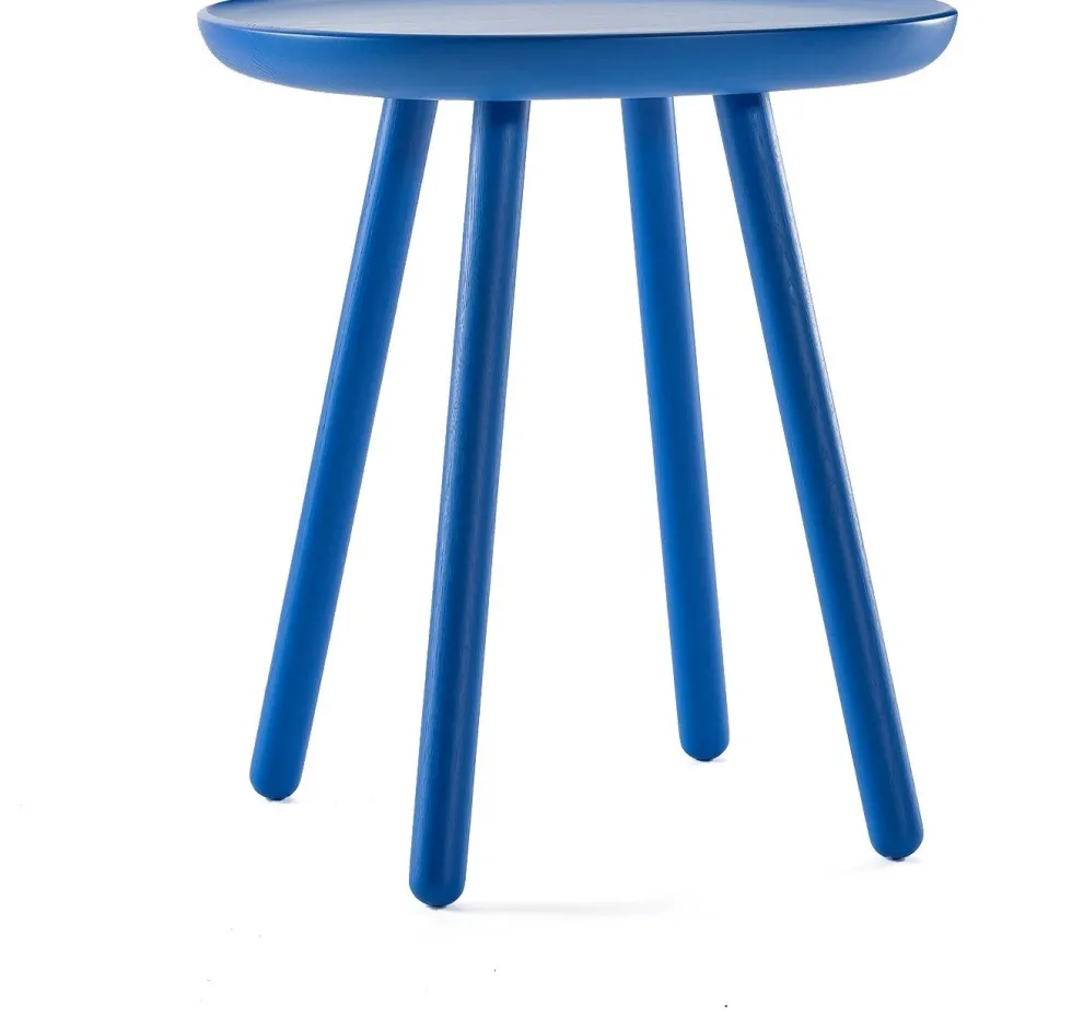 Table d'appoint bleue 45 cm Naïve - Emko