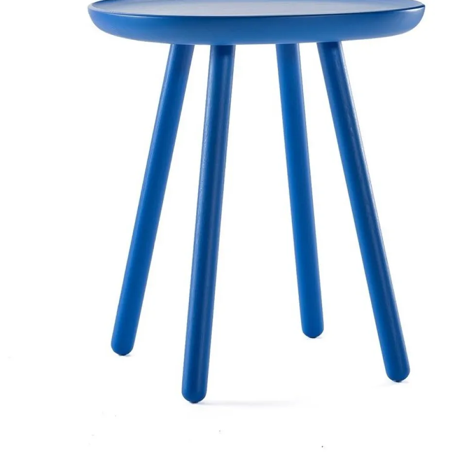 Table d'appoint bleue 45 cm Naïve - Emko