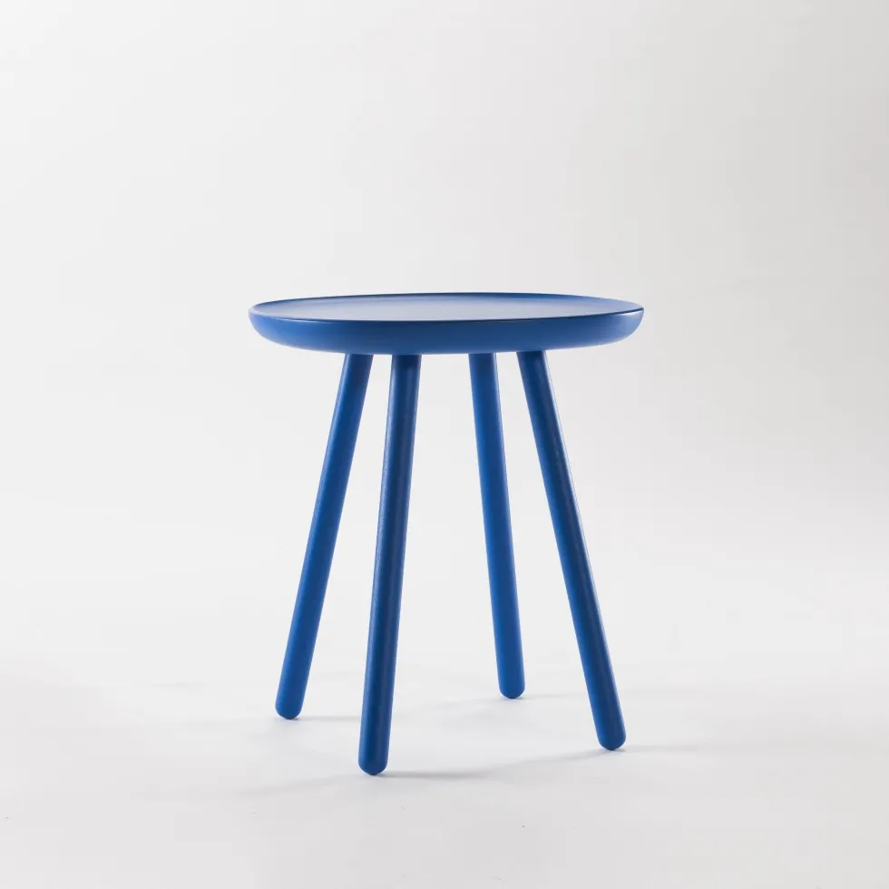 Table d'appoint bleue 45 cm Naïve - Emko