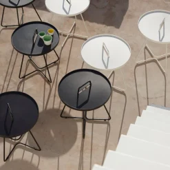 Table d'appoint 60 cm en aluminium blanc On-the-move - Cane-Line