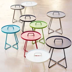 Table d'appoint 46,5 cm en aluminium blanc On-the-move - Cane-Line