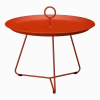 Table d'appoint d'extérieur en aluminium rouge 58cm EYELET - Houe