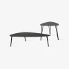 Table d'appoint d'extérieur en métal noir Rozy - Vincent Sheppard