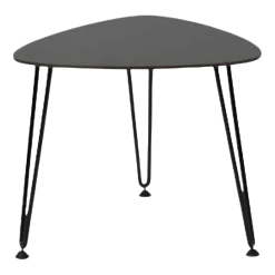 Table d'appoint d'extérieur en métal noir Rozy - Vincent Sheppard