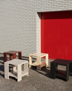 Table d'appoint d'extérieur en pin Iron red Crate - Hay