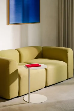 Table d'appoint en acier beige Ande - noo.ma