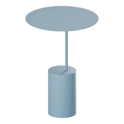 Table d'appoint en acier blueberry soda 40cm Ciro - Metallbude