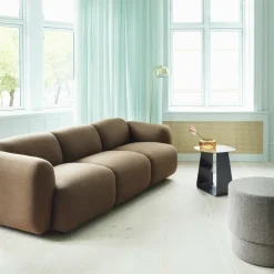 Table d'appoint en acier marron S Stay noirbrown - Normann Copenhagen