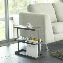 Table d'appoint en acier noir - Yamazaki