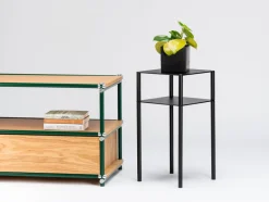 Table d'appoint en acier 30x30x60cm - Custom Form