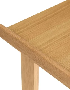 Table d'appoint en bois de chêne naturel Less - Hübsch
