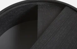 Table d'appoint en bois de frêne noir 42x45cm Arc - Woud