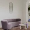 Table d'appoint en bois de hêtre violet lilas 32x44x40cm Plateau - Fest Amsterdam