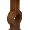 Table d'appoint en bois de manguier 36x53cm Tondo - Dutchbone