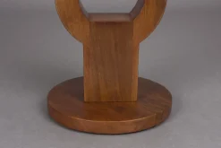 Table d'appoint en bois de manguier 36x53cm Tondo - Dutchbone