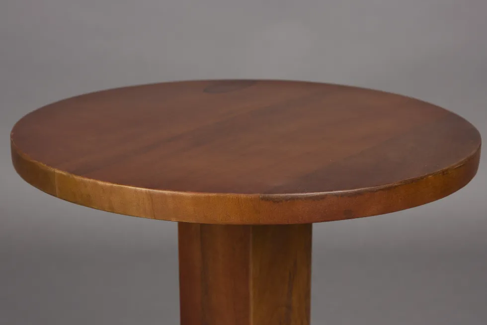 Table d'appoint en bois de manguier 36x53cm Tondo - Dutchbone