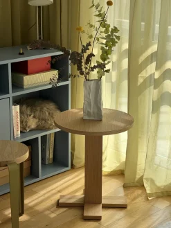 Table d'appoint en bois 45xh50cm Koohi - Hübsch