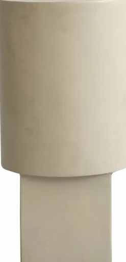 Table d'appoint en béton beige sable 25 x 25 cm Column - 101 Copenhagen