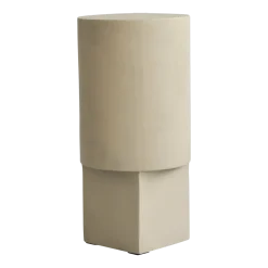 Table d'appoint en béton beige sable 25 x 25 cm Column - 101 Copenhagen