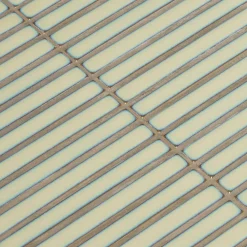 Table d'appoint en chêne et carreaux menthe Tile - Hübsch