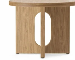 Table d'appoint en chêne massif 40 x 50 cm Androgyne - Audo