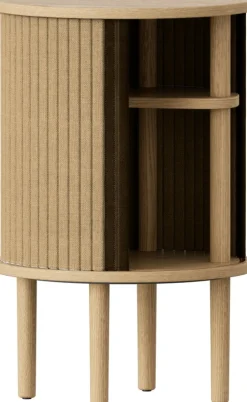 Table d'appoint en chêne naturel beige 59,3 x 38 cm Audacious - UMAGE