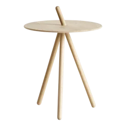 Table d'appoint en chêne naturel Come Here - Woud