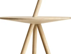 Table d'appoint en chêne naturel Come Here - Woud