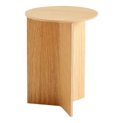 Table d'appoint en chêne naturel Slit - HAY